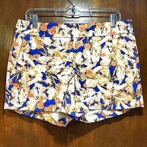 J Crew Floral Chino Shorts